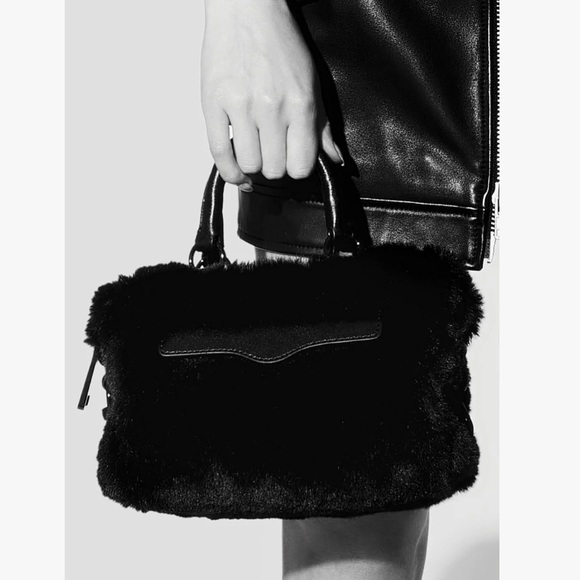 Rebecca Minkoff faux fur bag - Picture 9 of 9